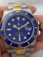 Blue Rolex Submariner 2-Tone Blue Ceramic Bezel 40mm Copy Watch (1)_th.jpg